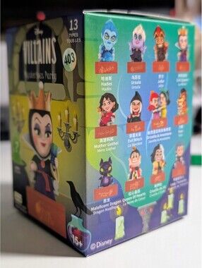 Disney Miniso Villains Mysterious Party Blind Box Collectible